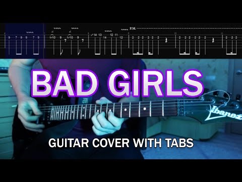 M.I.A. - Bad Girls (Guitar Cover + Screen Tabs)