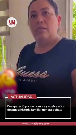 Regreso de una madre tras cinco años de ausencia