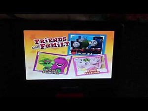 Hit favorites friends and family 2011 DVD menu walk through