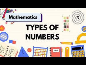 Types of Numbers Explained | Natural, Whole, Integers, Rational, Irrational, Real, Complex