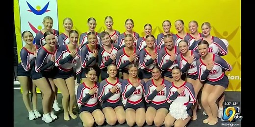 Iowa State dance team brings home the gold in international cheerleading competition