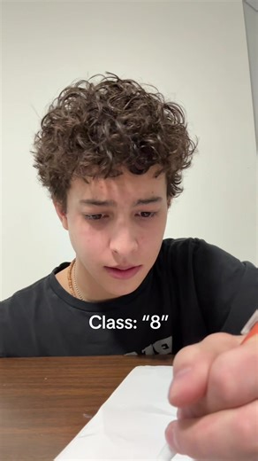 quiet kid in corner shocks the whole class #class #funny #fyp #matilda #quietkid @Sam Rogers