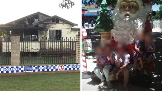 QLD woman under police guard after horror house fire