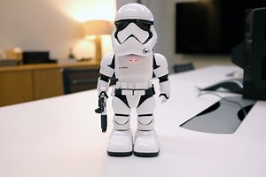 UBTECH’s robotic First Order Stormtrooper patrols AR battlefields