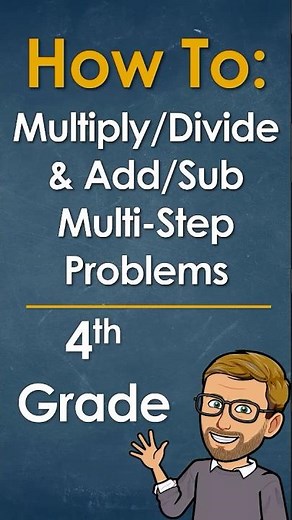 Two-Step Math Word Problem for 4th Graders