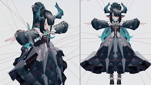 10K views · 143 reactions | SiroinoWorks created a cute skirt for VRChat using 11 bones in Blender. More VRChat wonders: https://80.lv/articles/beautiful-fluffy-skirt-rig-for-vrchat | 80 Level | Facebook