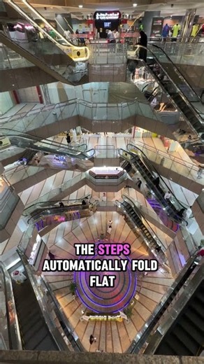 Where Do Escalator Steps Actually Go? 😳