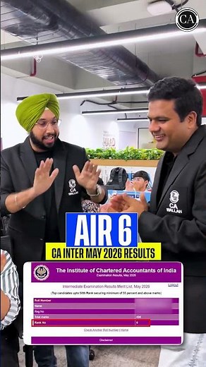 AIR 6 🥇Yati Aggarwal🥇 CA Inter Result May 2026 #cawallah #caintermediatebypw #caintermay2026