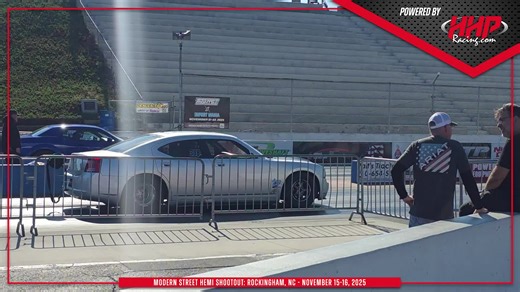 Sunday's elimination rounds from the Modern Street HEMI Shootout at Rockingham Dragway in NC on November 16, 2025!