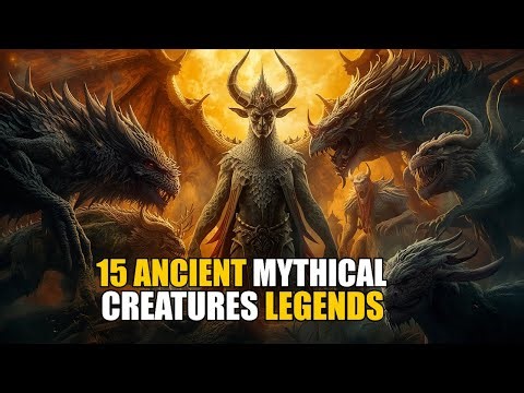 15 Ancient Mythical Creatures Legends | Monsters, Gods & Beasts of Forgotten Worlds