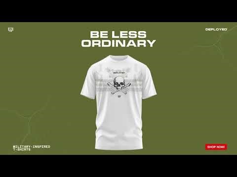Military T-Shirts for Men | Premium Army Inspired Collection | Deployed