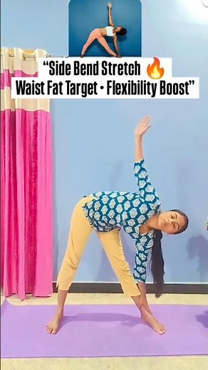 Standing Side Bend | Best Waist Fat Reduce Exercise | Side Stretch for Flexibility | 30 Reps Workout