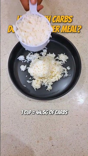 How much carbs do you take per meal?