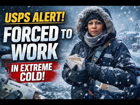 ⚠️USPS ALERT: Brutal Cold Hits TODAY — Don’t Get Forced Outside!