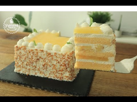 Cotton Soft Pina Colada Pineapple Cake