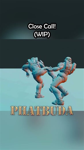 Close Call! 🔪 Halo Infinite Animation #halo #haloart #3danimation