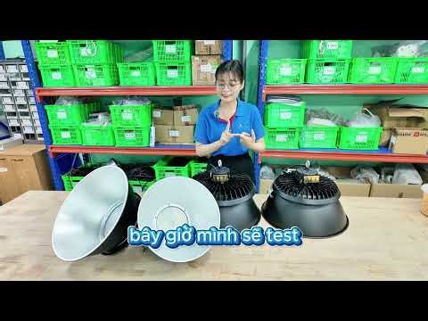 Series đèn UFOH tiết kiệm chi phí đầu tư hơn với chip LED Lumileds & nguồn Philips