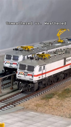 Precision Model Works on Instagram: "When a customer asks for weathering, it lights up our day! This is where art takes over and brings that added degree of realism to our models. Here you see Kaustav demonstrating the art of weathering and all the difference that it makes. Enjoy a little preview of our DCC Sound locomotives as well towards the end of the video. We are now shipping to all customers who pre-ordered these little marvels. More videos and announcements for the next batch coming shor