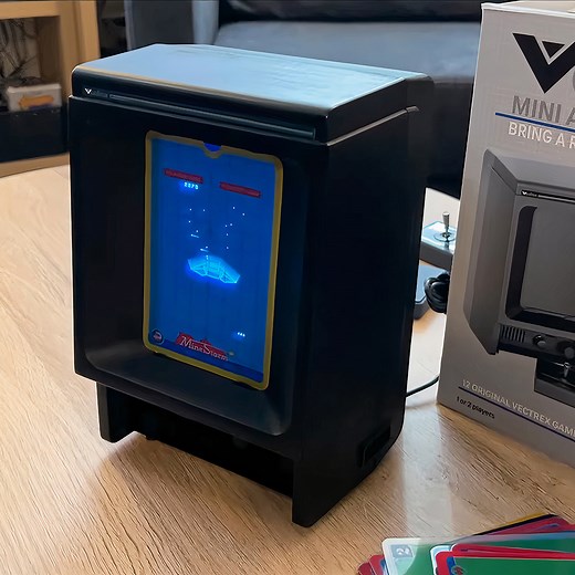 Vectrex Mini Arrives and Brings Back the Glow, But with a Modern Twist