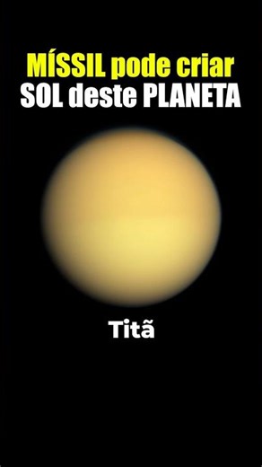 ✅MÍSSIL pode criar SOL deste PLANETA