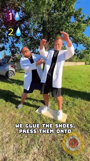 Hanging Upside Down With Glue — What Could Go Wrong? 😂