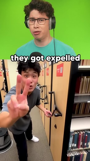 School Reaction: Almost Crushed in Library Incident