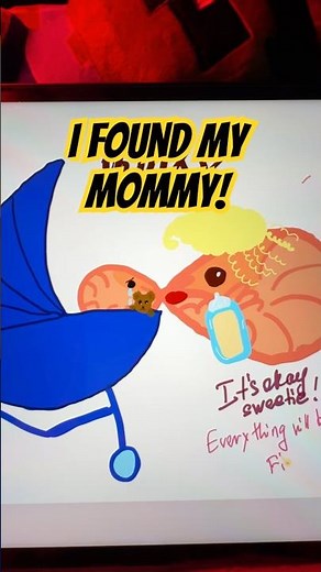 I found mommy #artworkout #art #ipaddrawing #ipad #drawing #applepencil #digitalart