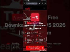 How to Download Yacine TV APK (2026) – Full Review & Interface Guide