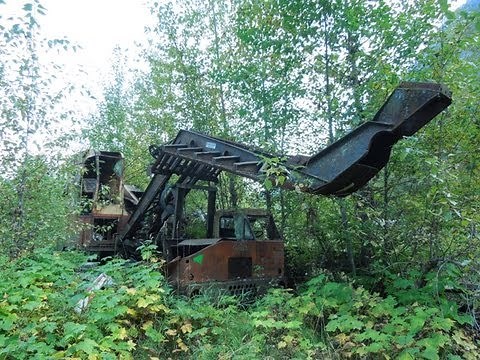 Old Bucyrus Erie 22 B Log Loader