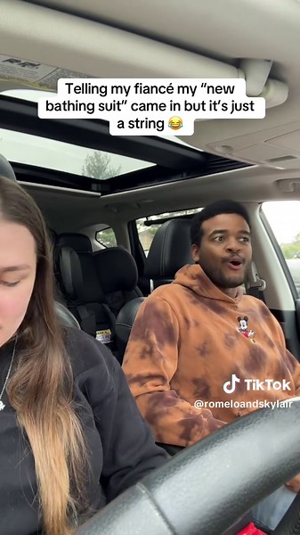 Hilarious Reaction to New Bathing Suit Prank