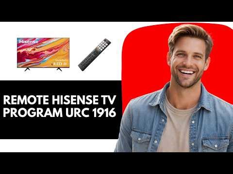 How to Program One for All URC 1916 Remote for Hisense TV
