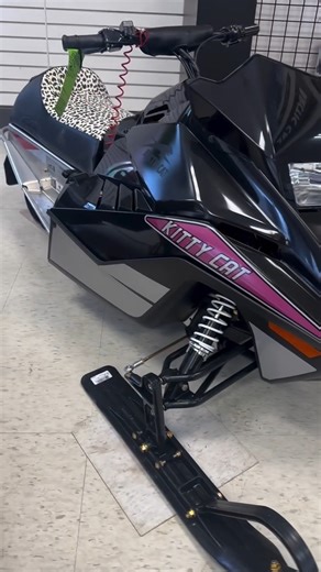 The 2026 Kitty Cat is here, and the next rider in the family is ready to rip. 📸: keystonekat90 on Instagram | Arctic Cat - Snowmobiles