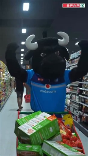 Vodacom Bulls on Instagram: "What an incredible day with SPAR 💚🛒 Through the SPAR Trolley Dash, we were able to fill a trolley with essential items to support Little Eden and the life-changing work they do every day. A big thank you to SPAR for partnering with us to make a real difference in the community. #LittleEden #SPAR #TrolleyDash #GivingBack"