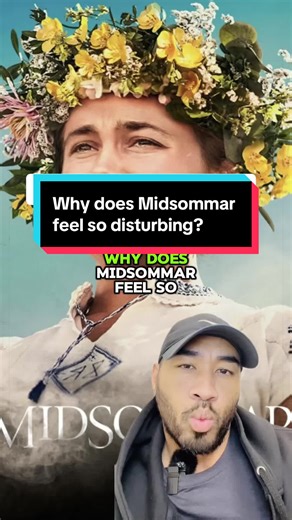 Midsommar - on Tubi The unsettling thing about Midsommar isn’t the violence. It’s how normal everything feels. The smiles. The community. The sense of belonging. That’s exactly how real cults often work — nothing feels wrong at first. And by the time it does… you’re already part of it. #psychologicalhorror #psychologicalthriller #moviereview #horrortok #horror