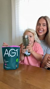 Building generations of Morning People. Here's to starting the school year off right with your favorite Shakers 💚 Thank you to our shaking AG1 family: @caitregan_ and @joebronston [AG1 is intended for consumers aged 18 ] | AG1 by Athletic Greens