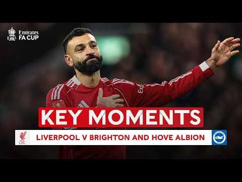 Liverpool v Brighton Hove Albion | Key Moments | Fourth Round | Emirates FA Cup 2025-26