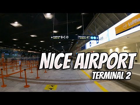 Nice Côte d'Azur Airport (NCE) | Departure Terminal 2 | Nice Airport France
