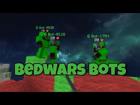 Bots Can Play BEDWARS?! - Bedwars Practice Bots