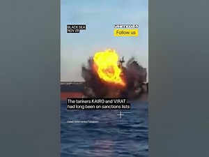 489K views · 17K reactions | Ukrainian Sea Baby Naval Drones Hit Russian Shadow Fleet Tankers #warinukraine #UA_News #TopNews | Daily Ukraine | Facebook