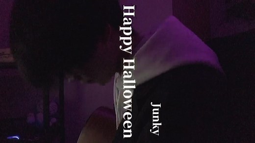Spooky Halloween TikTok with Junky - 17-Year-Old Fun!