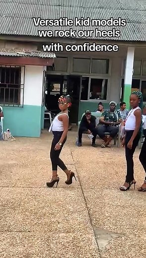 Versatile Kid Models Showcase Confidence in Heels