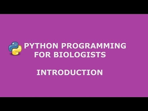 Bioinformatics for beginners | Course | Python programming | Tutorial | Intro