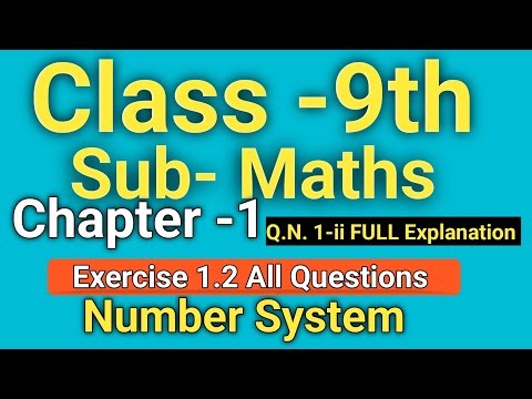 Class 9 Maths Exercise 1.2 | Every Point on Number Line is of the Form √m | NCERT in Hindi"