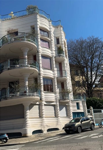 Genuinely my favorite building in my neighborhood- It reminds me of a mermaid pretty princess sand castle 🤍 🩵 #crimea #torino #italy #mermaid #turin