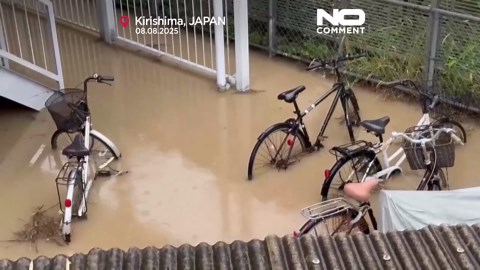 Japan issues top-level warnings as floods and landslides hit Kyushu