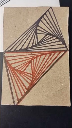 Zentangle Paradox/Beginner designs for bookmarks#first draft#drawings #art