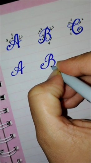 Cursive writing practice #calligraphy #lettering #handwriting #viral #ytshorts #reels#abcd #writing