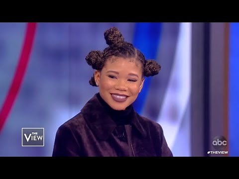 Storm Reid Shares Story of Meeting Beyoncé and New Film 'The Invisible Man' | The View