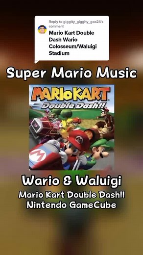Wario and Waluigi Mario Kart Double Dash Gameplay