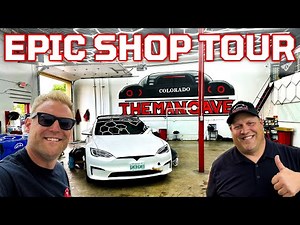 I Tour Colorado's WILD Car Customization Shop "The Man Cave" With Owner Mike!